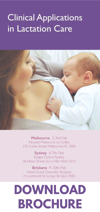 Clinical Applications in Lactation Care with Molly Pessl & Ginna Wall  Brochure